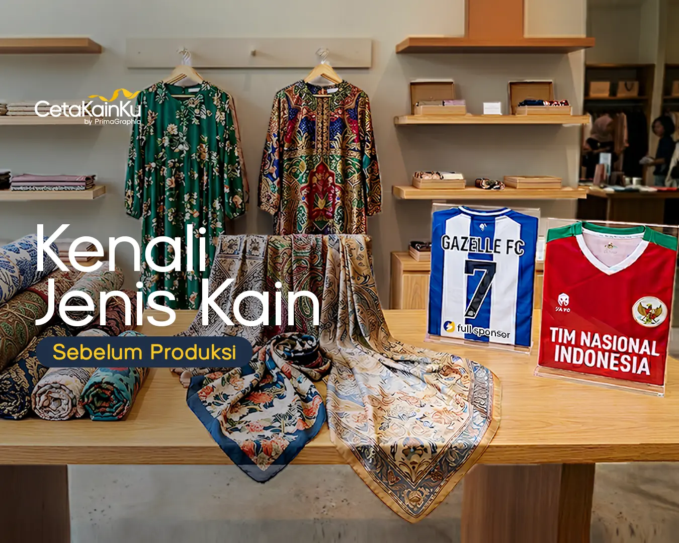Panduan Memilih Jenis Kain yang Tepat untuk Fashion dan Merchandise Custom