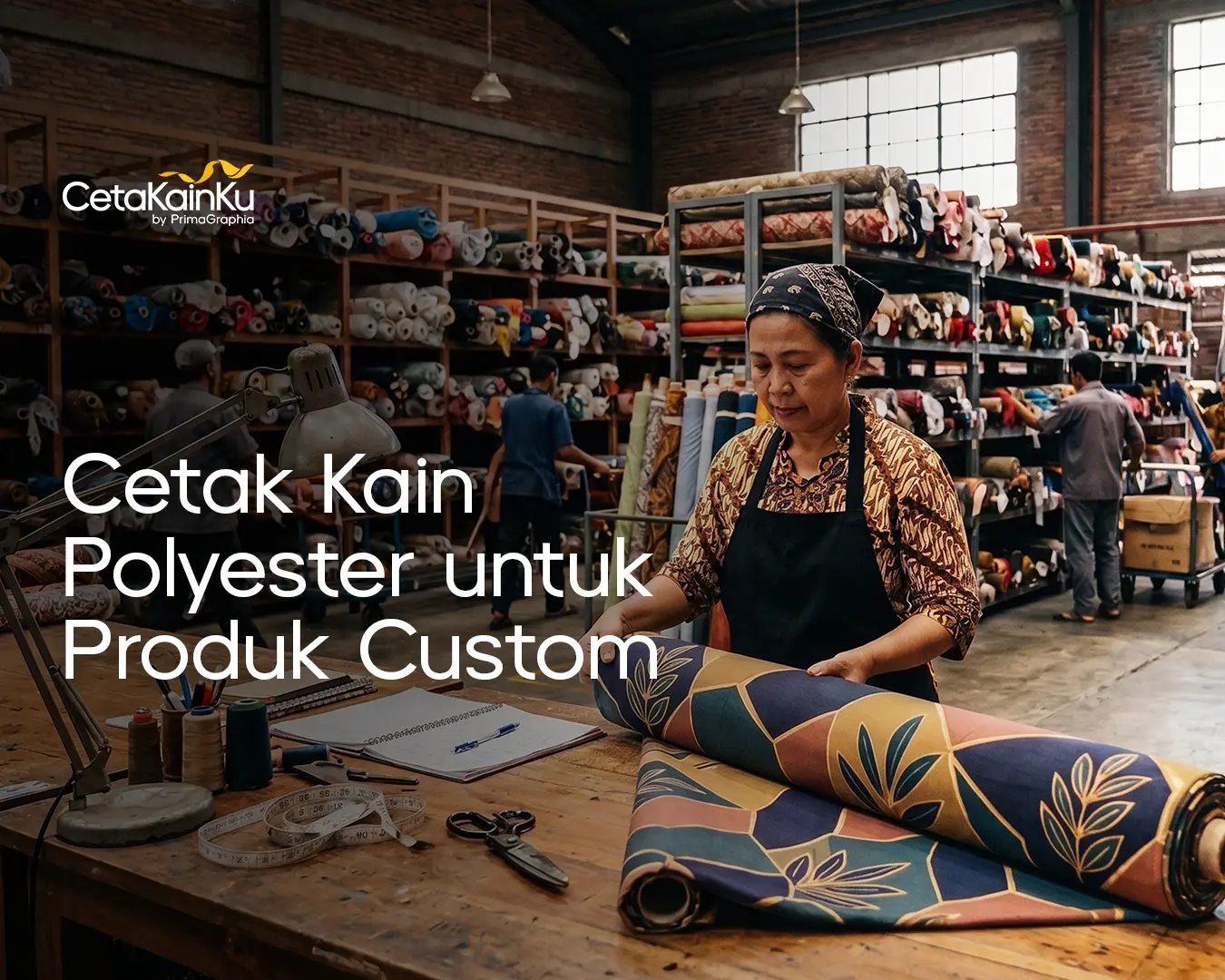 Cetak Kain Polyester untuk Produk Custom, Ini Kebutuhannya