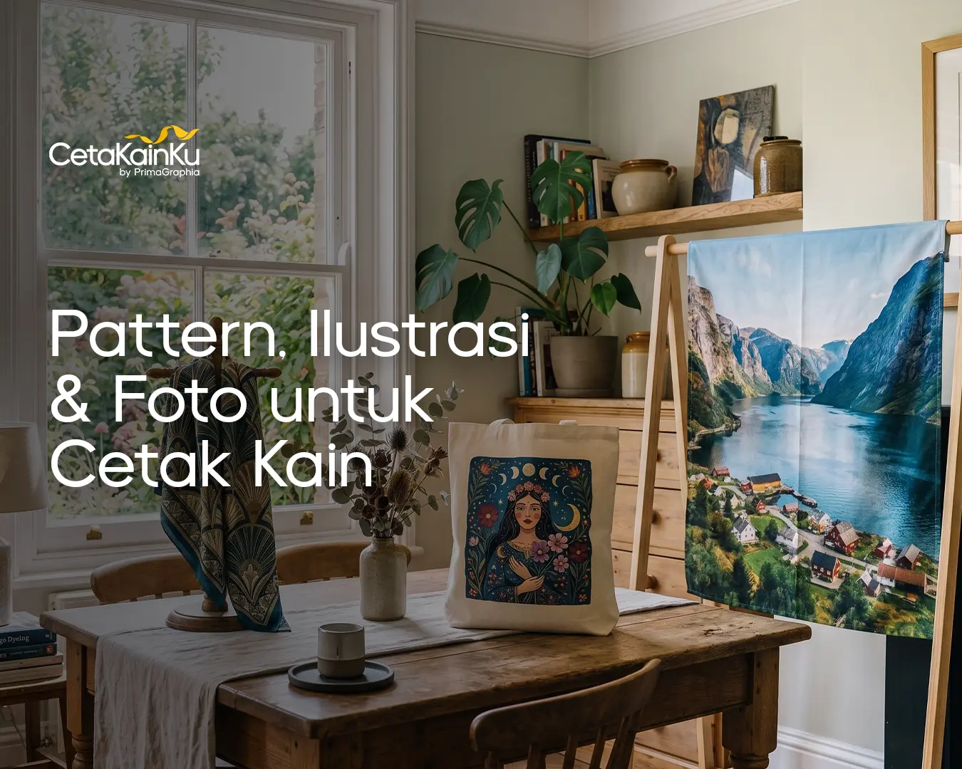 Pattern, Ilustrasi & Foto untuk Kain Custom, Mana yang Sesuai untuk Desain Anda?