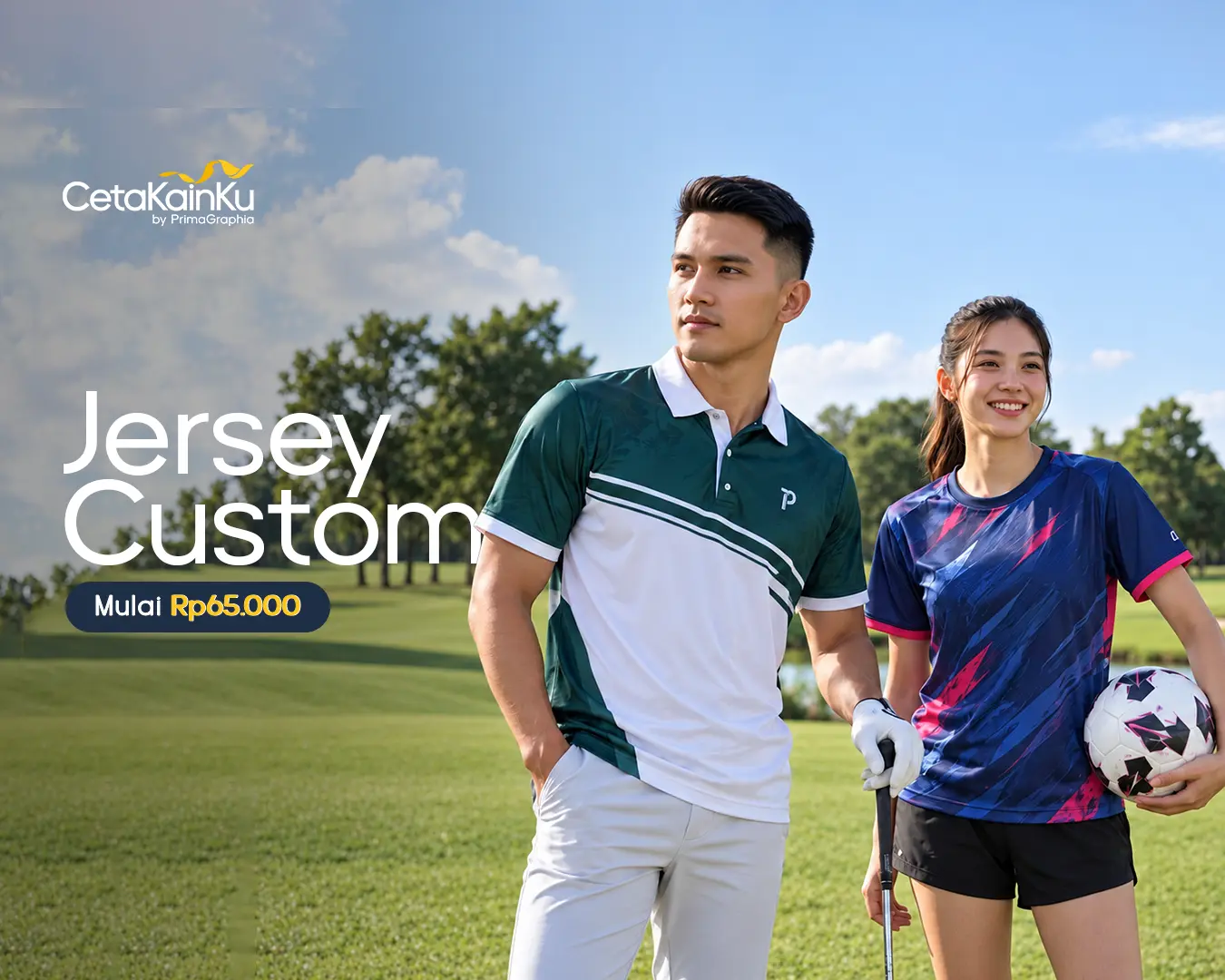 Bikin Jersey Custom untuk Brand dan Komunitas? Ini yang Bisa Anda Kreasikan
