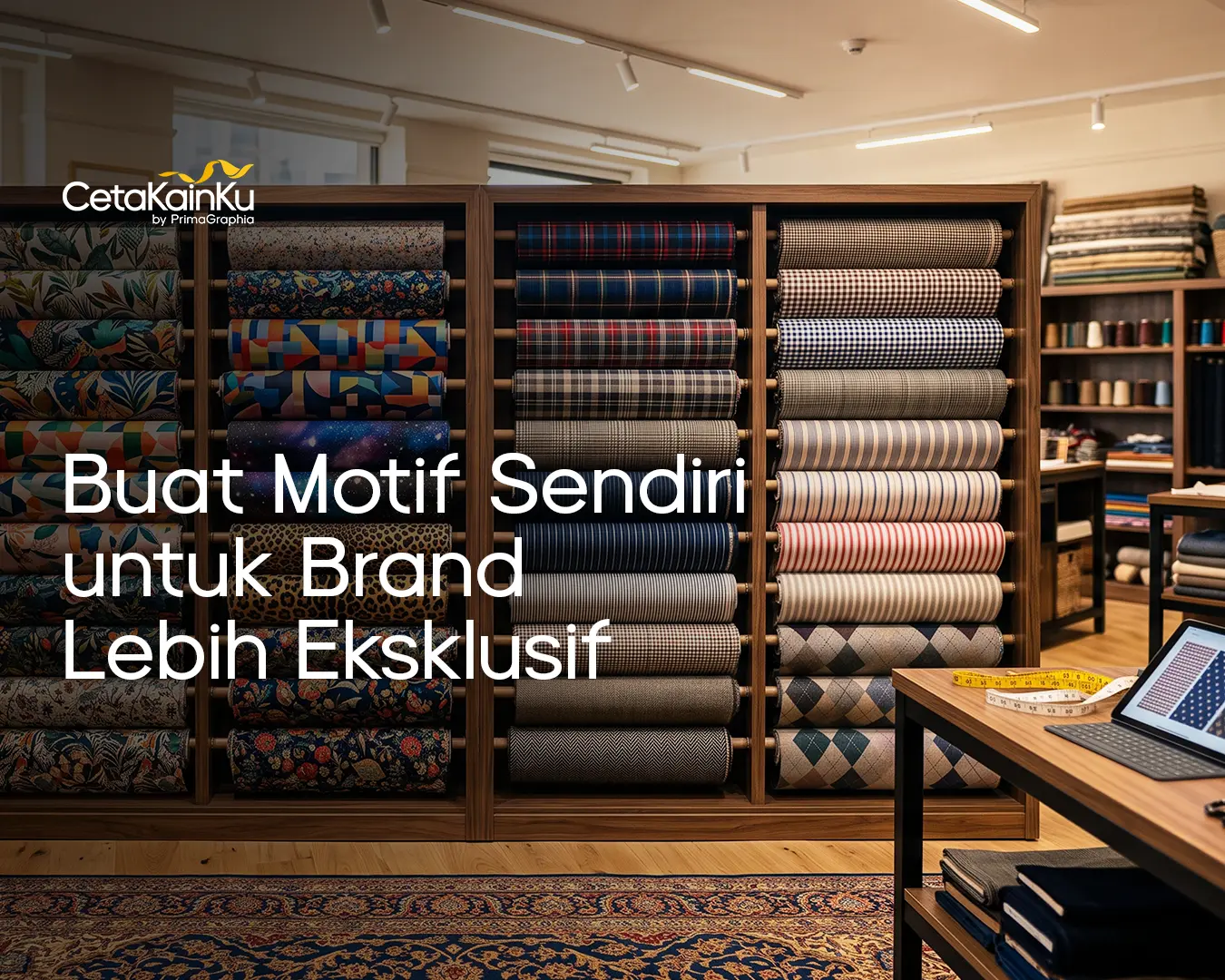 Kain Motif Custom vs Kain Motif Siap Pakai, Mana Lebih Menguntungkan?