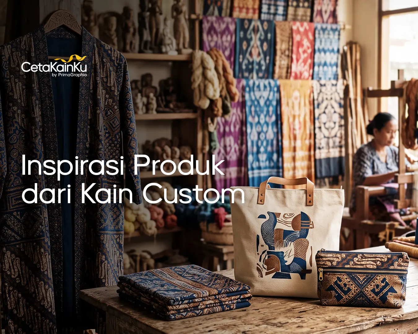 7 Ide Produk yang Bisa Dibuat dari Kain Bermotif Custom