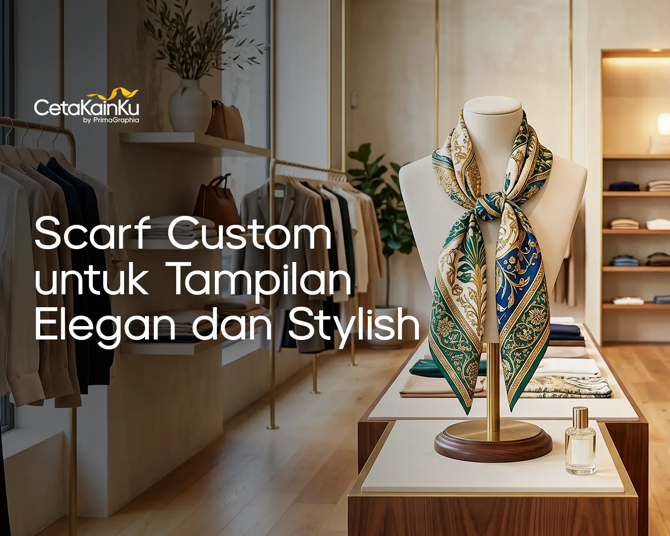 Ide Scarf Custom untuk Tampilan Elegan dan Stylish