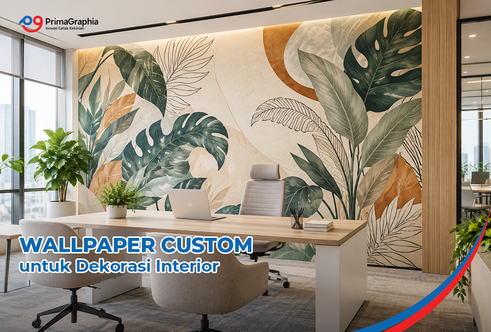 Mengenal Wallpaper Custom untuk Dekorasi Interior dan Branding Ruang