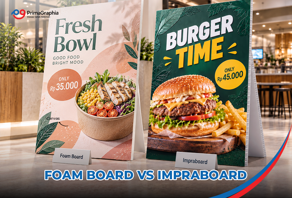 Foam Board vs Impraboard: Apa Bedanya untuk Display Promosi?