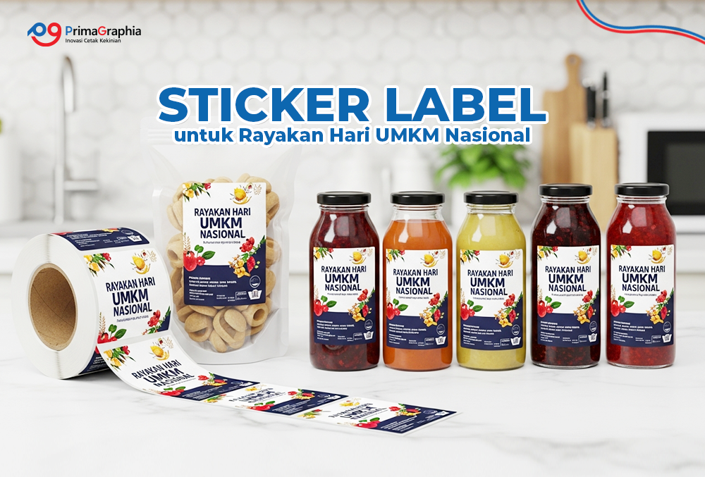 Rayakan Hari UMKM Nasional dengan Sticker Label Menarik
