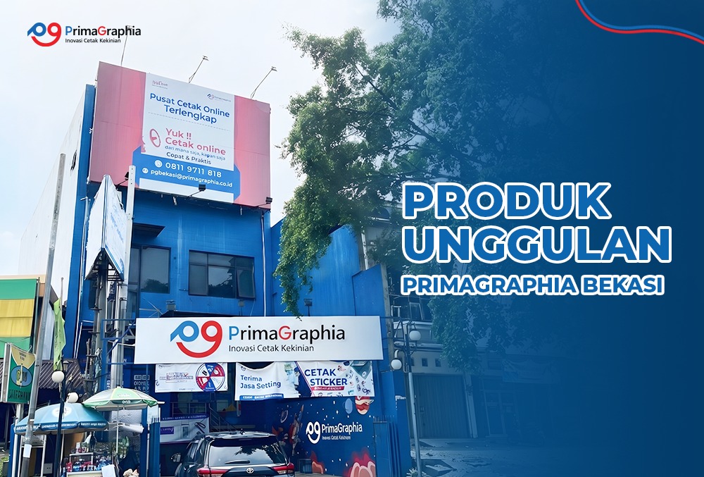 4 Produk Cetak Andalan di PrimaGraphia Bekasi, dari Buku sampai Banner UV