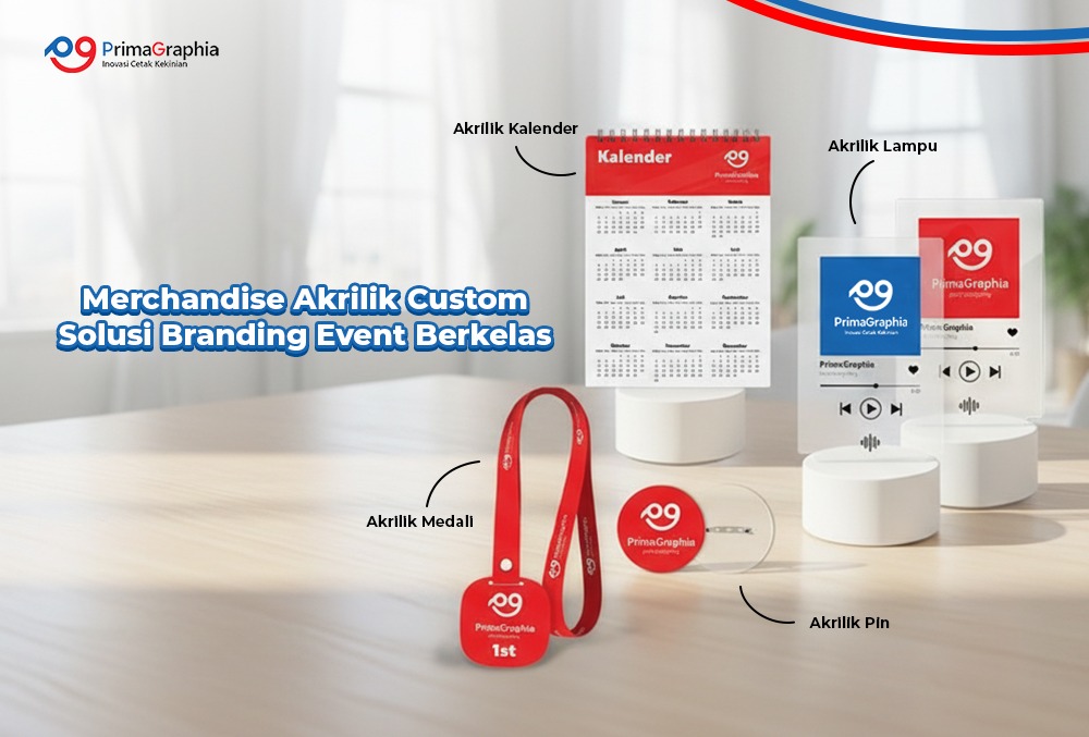 Merchandise Akrilik Custom untuk Event & Branding Brand