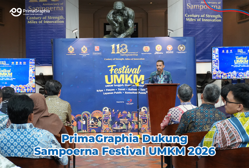 PrimaGraphia Dukung Sampoerna Festival UMKM 2026 sebagai Official Printing Partner