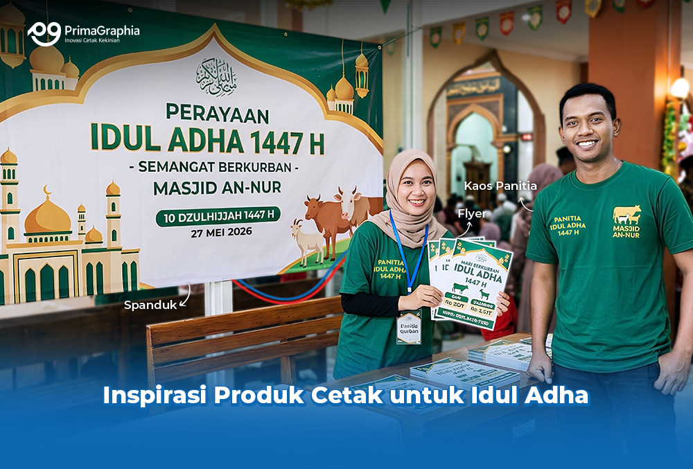 Inspirasi Produk Cetak untuk Kegiatan Idul Adha