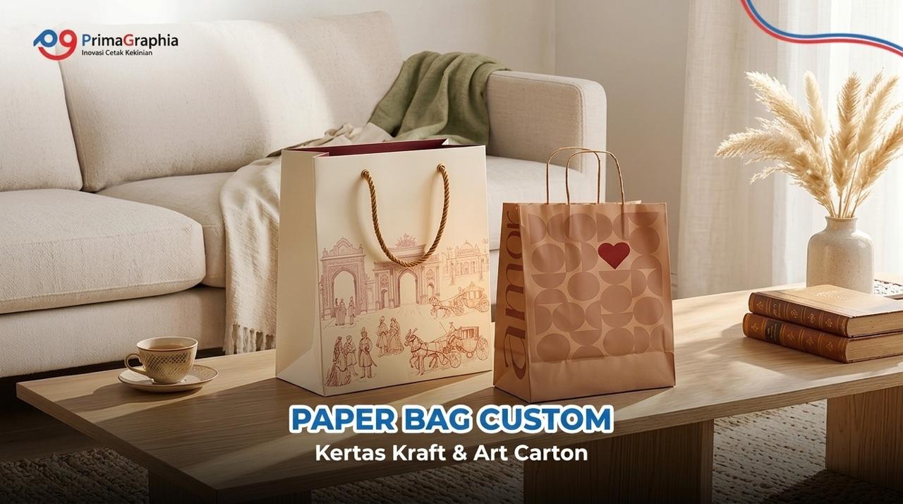 Kertas Kraft dan Art Carton untuk Paper Bag Custom