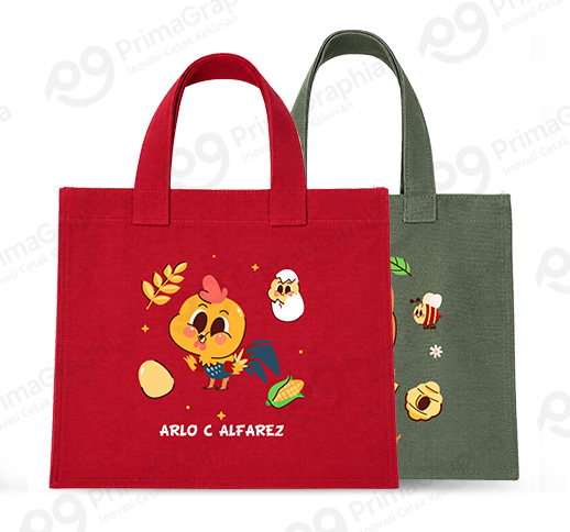 Tas Bekal Kanvas — foto 3