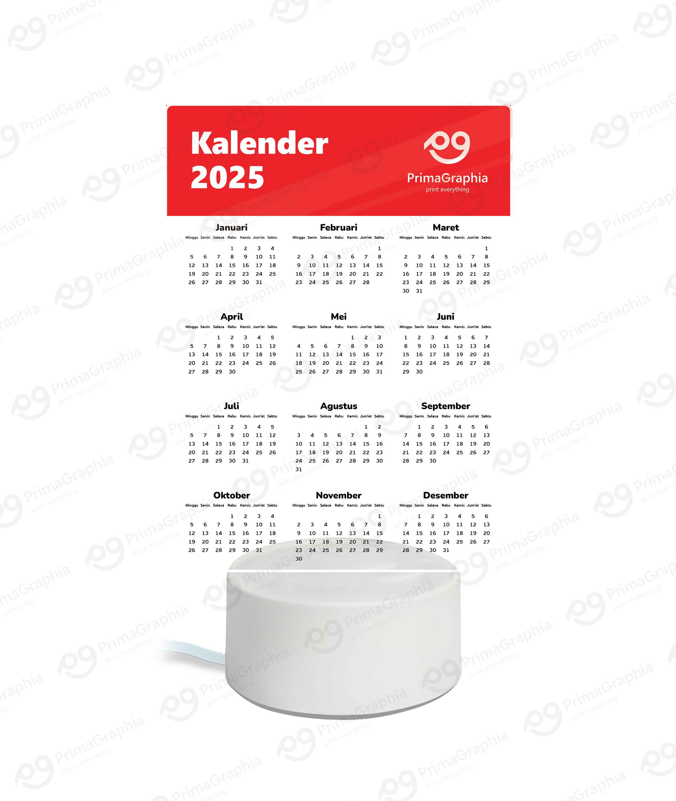 Kalender LED Akrilik — foto 1