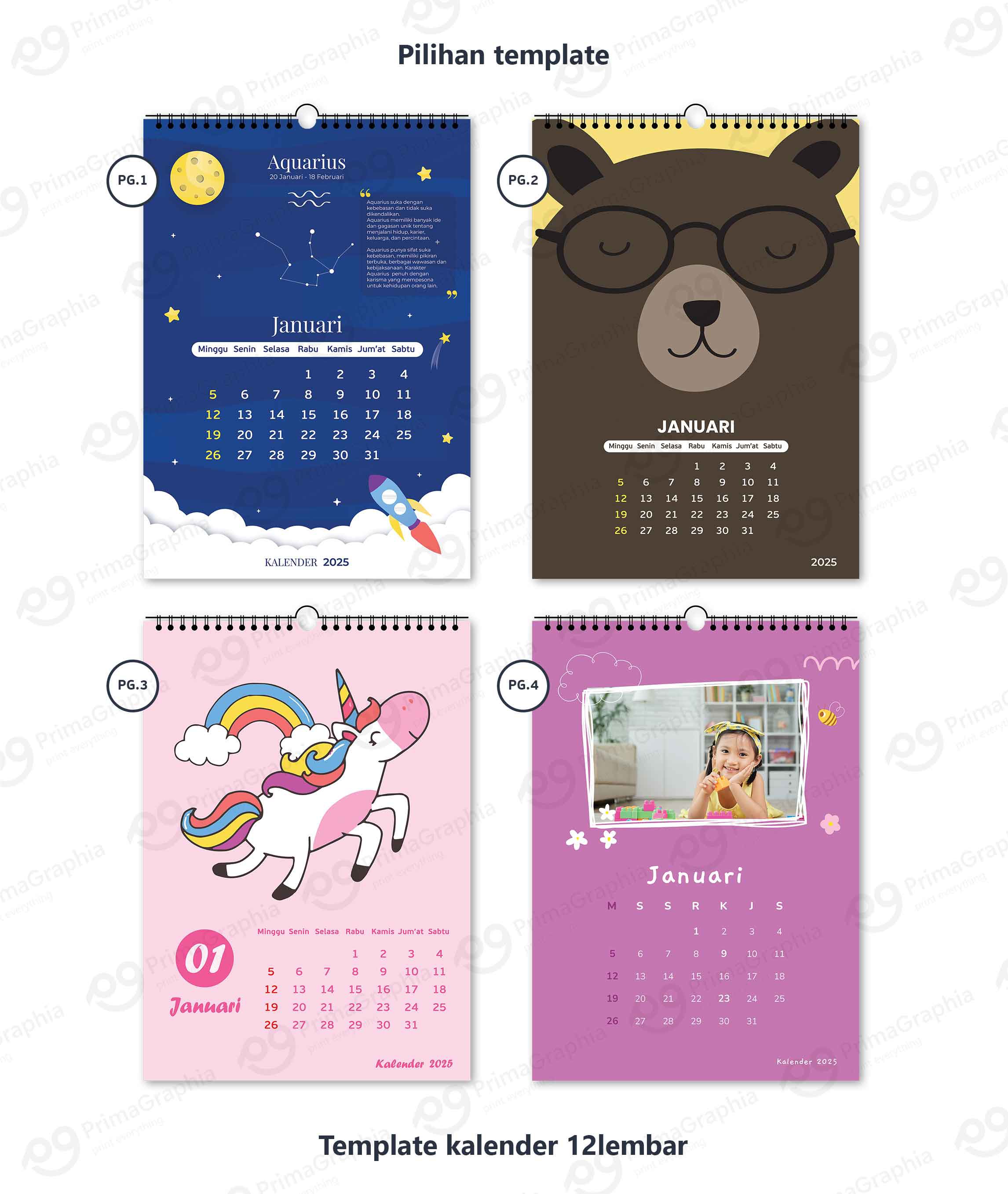 Kalender Dinding B2 JUMBO — foto 4