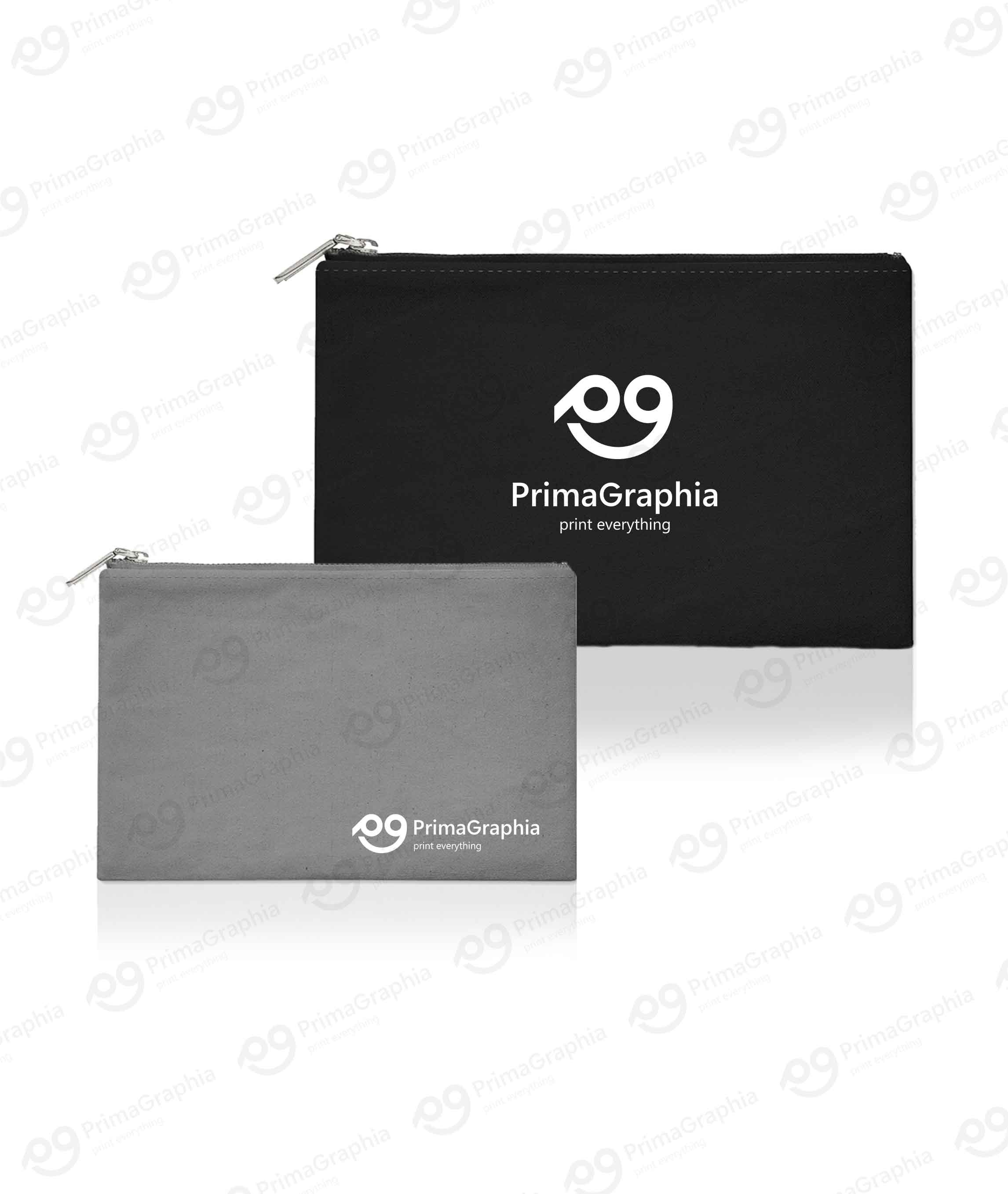 Pouch Zipper Flat Kanvas — foto 1