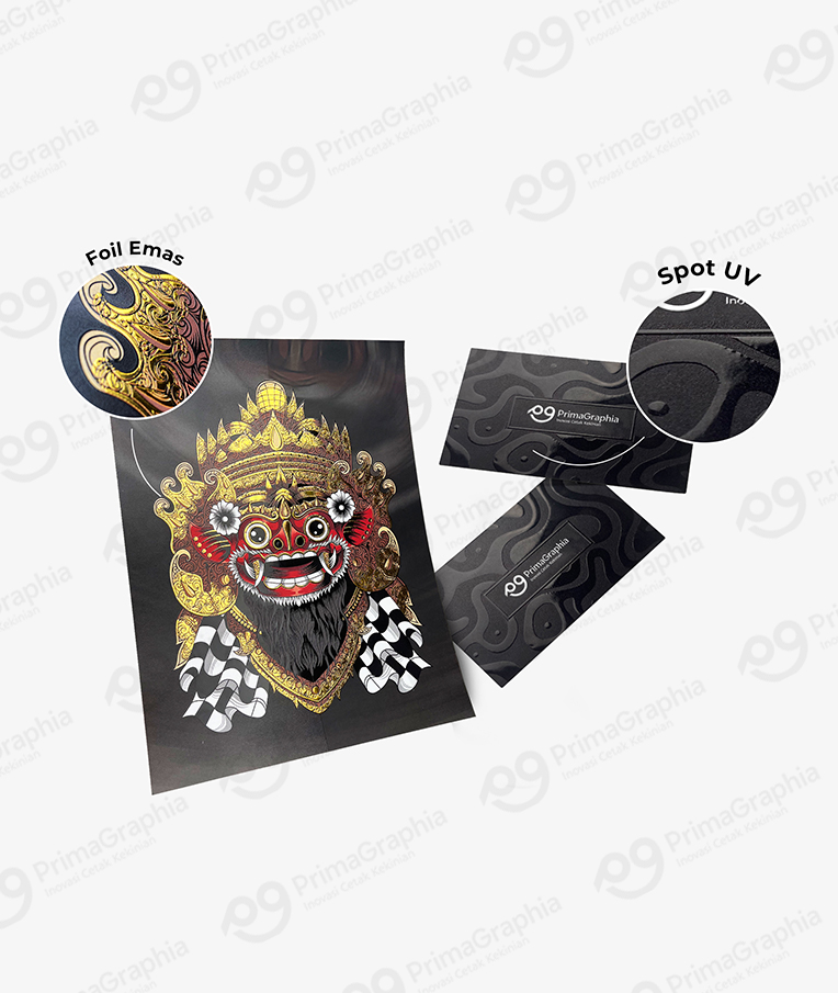 Print A3 Spot UV & Foil — foto 1