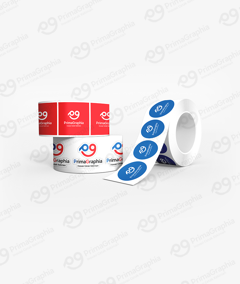 Sticker Label Industrial Kertas — foto 1