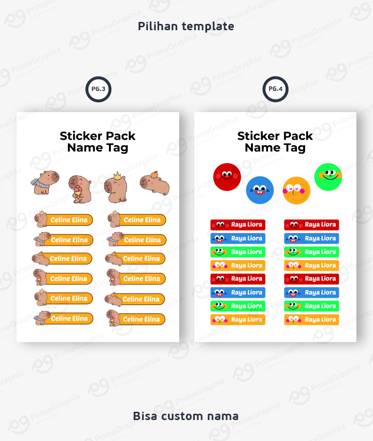 Sticker Nama — foto 2