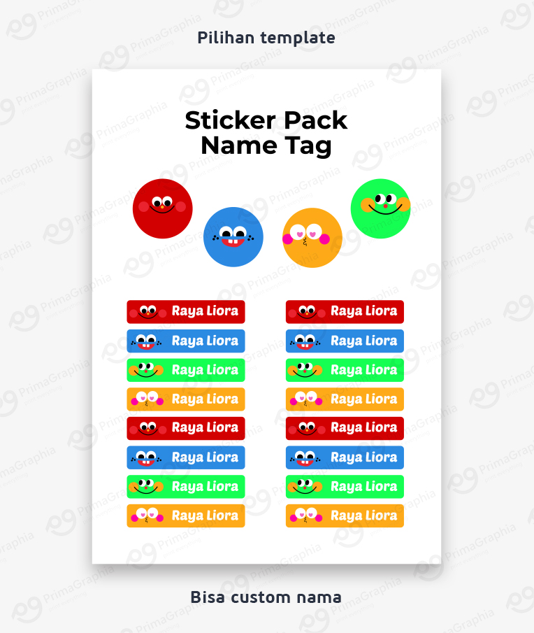 Sticker Nama — foto 4