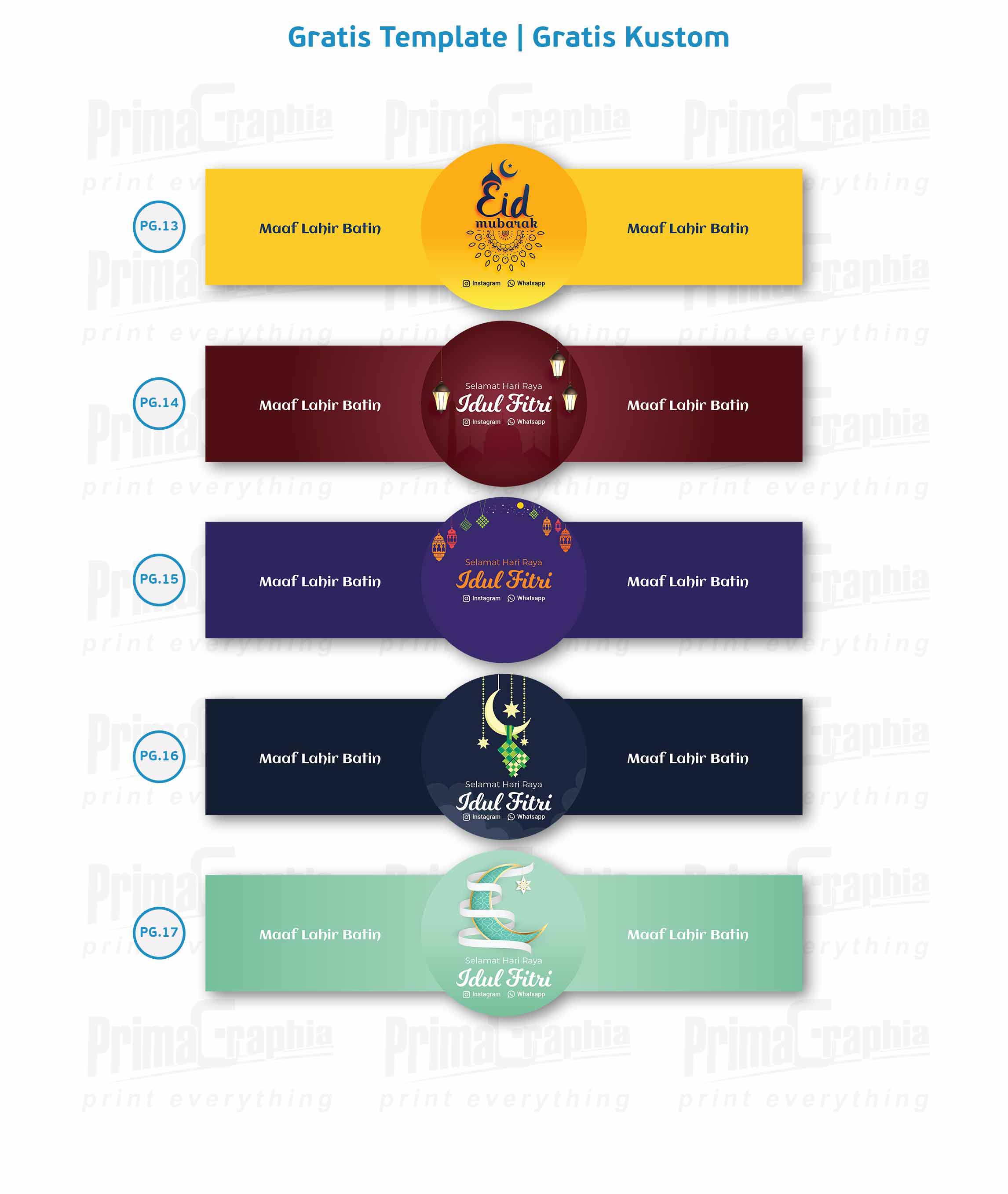 Sticker Toples Idul Fitri — foto 3