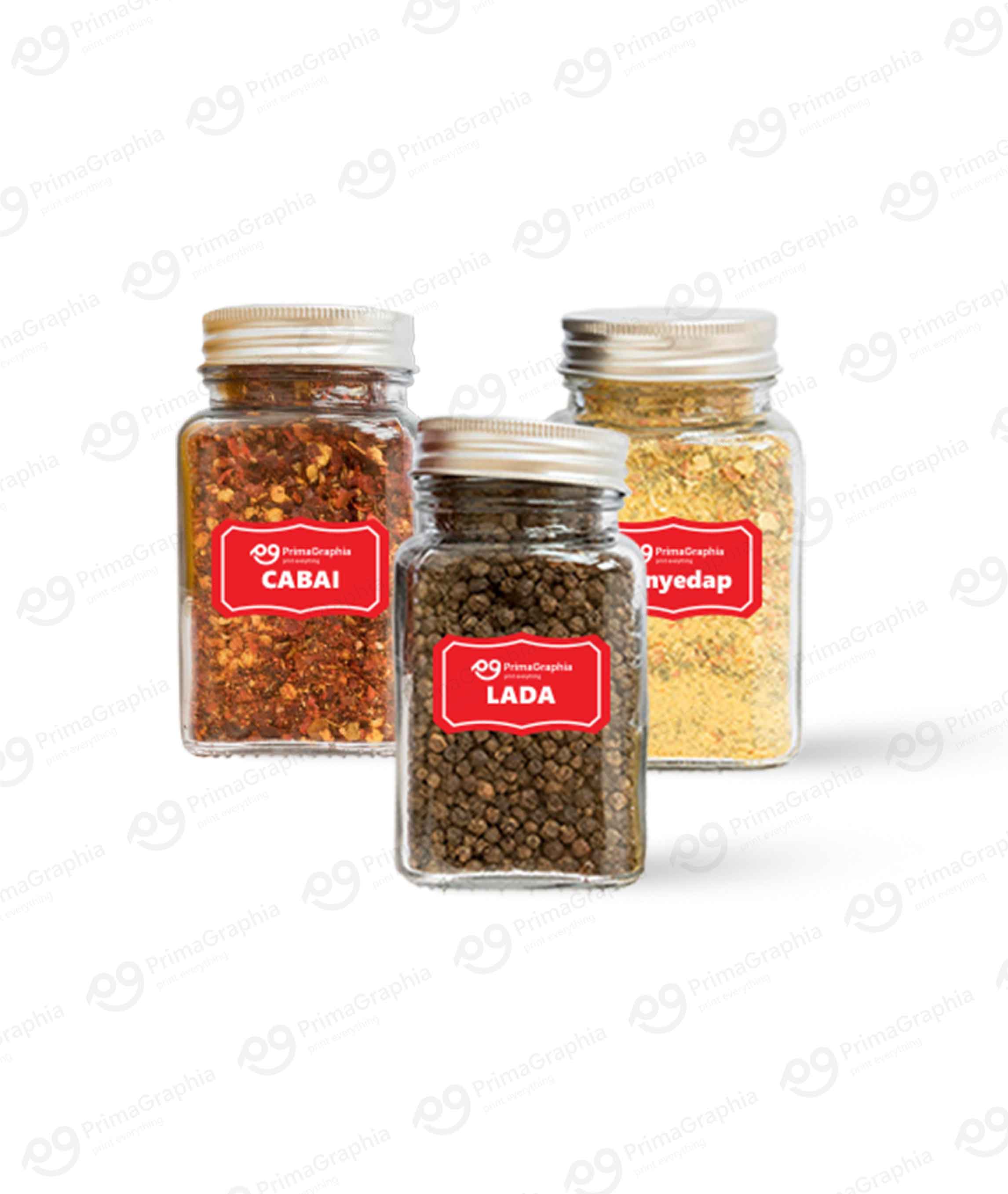 Sticker Label Bumbu 30pcs — foto 1