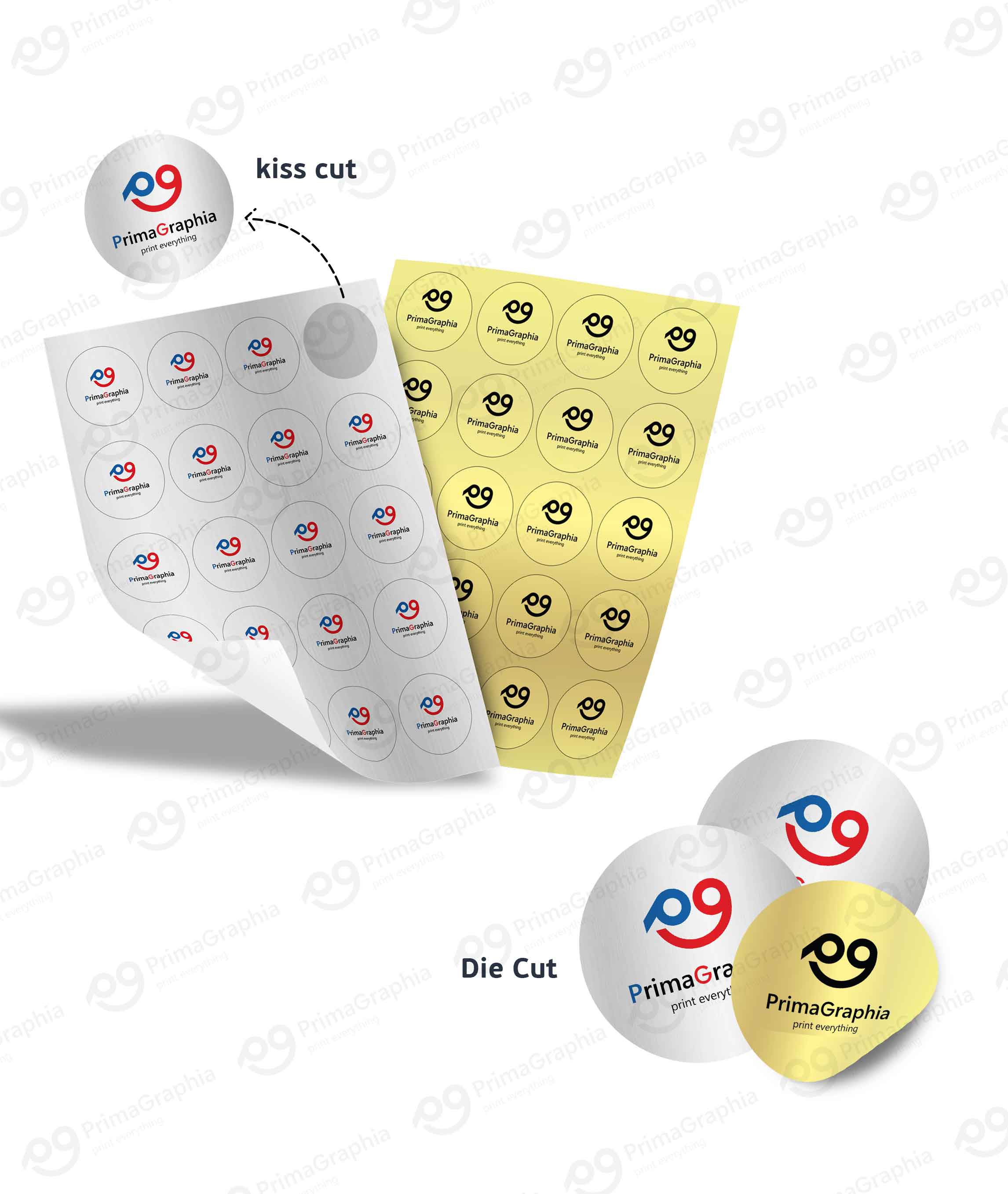 Sticker Metalize A3 — foto 1