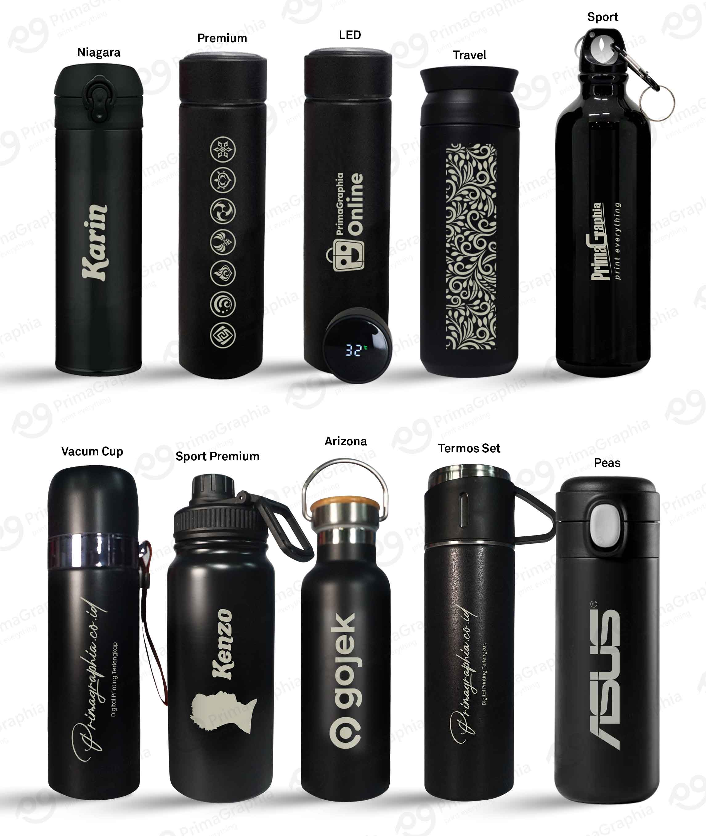 Tumbler Grafir — foto 1